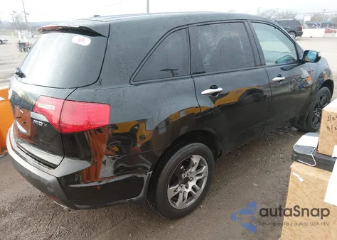 2008 Acura Mdx z USA, uszkodzony, nr VIN 2HNYD28258H546450